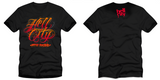 Hell City Big Meas Script Shirts