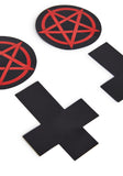 Hell City Goth Pasties Set